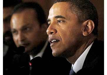 President Obama & Chairman Mr. Anil Ambani
